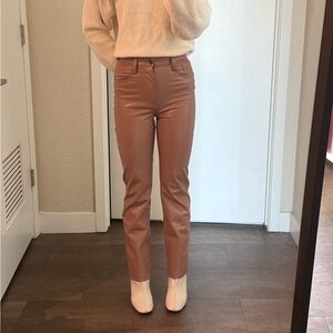 Like new size 24 vegan leather pants from Abercrombie and Fitch